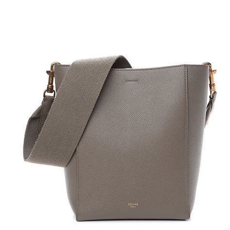 sangle celine small|Sangle Small Bucket bag in soft grained calfskin .